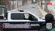 Es un acto de provocación y propagandístico: López Obrador sobre violencia en Zacatecas