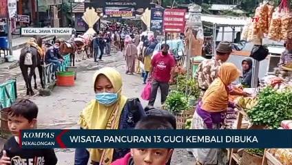 Wisata Pancuran 13 Guci Dibuka Kembali