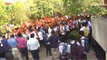 Hijab vs saffron protest erupts outside Karnataka college