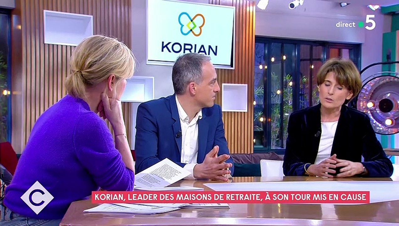 Malaise - La directrice des EHPAD Korian tente d'éteindre la polémique mais reconnaît sur France 5 avoir distribué 50 millions à ses actionnaires et avoir moins de personnel que les établissement publics