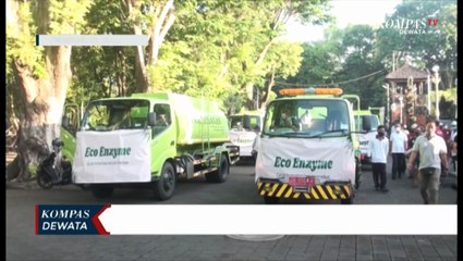 Tekan Lonjakan Covid-19, Pemkot Denpasar Semprot Eco Enzyme