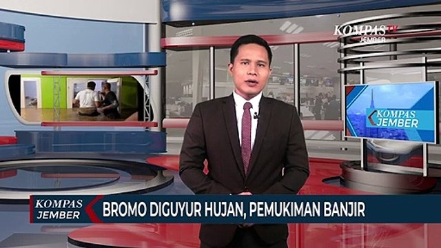 Gunung Bromo Diguyur Hujan, Pemukiman Warga Kebanjiran