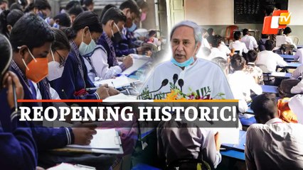 Download Video: Offline Classes In Odisha: CM Naveen Expresses Delight On School Reopening, Calls It's Historic Day