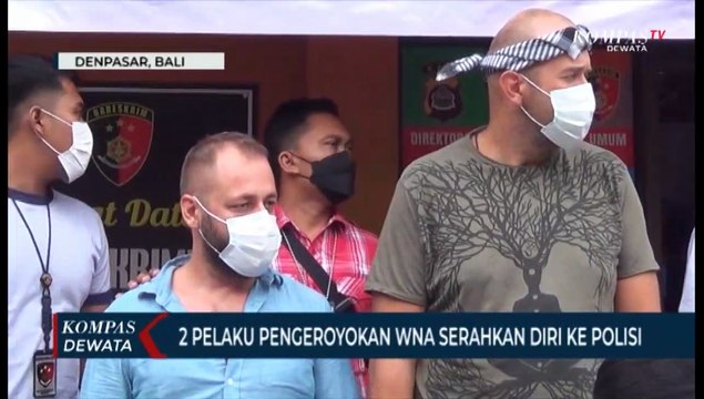 2 Pelaku Pengeroyokan WNA Ukraina di Bali Serahkan Diri ke Polisi