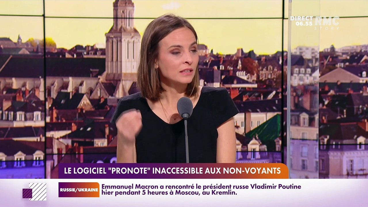 RMC s’engage pour vous : Logiciel Pronote inaccessible aux non-voyants - 08/02