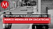 Identifican a 15 de 16 cuerpos hallados en Zacatecas el 5 de febrero