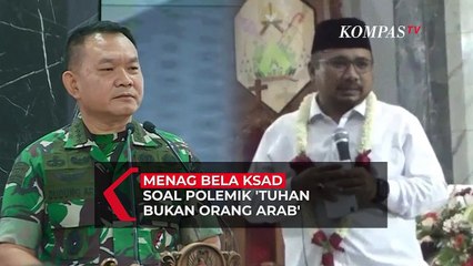 Download Video: Menag Yaqut Cholil Bela KSAD Dudung Usai Dilaporkan Terkait Dugaan Penistaan Agama