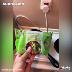 Viral Cara Masak Mi Instan Pakai Susu dan Jus Bayam, Bakal Jadi Tren Baru?