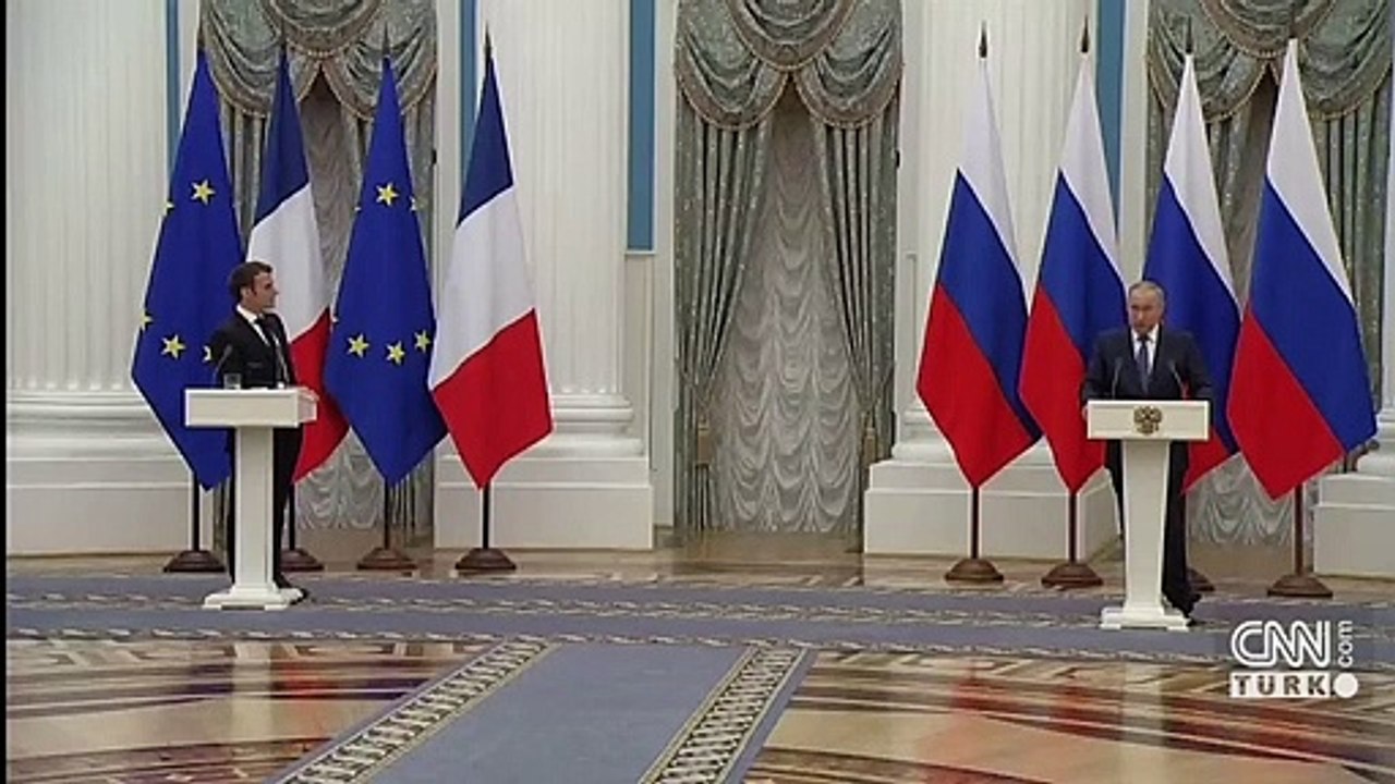 Moskova'da Putin-Macron zirvesi