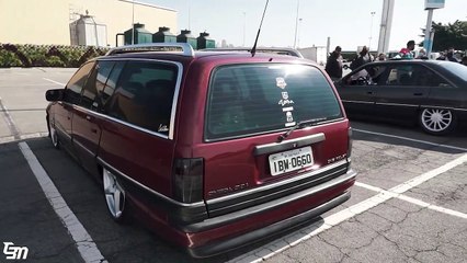 CHEVROLET OMEGA PERUA MUITO BAIXA  X OMEGA SEDAN LISO DE LATA BAIXO NAS 17