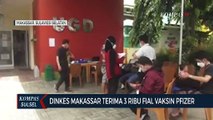 Dinskes Makassar Terima 3 Ribu Fial Vaksin Pfizer