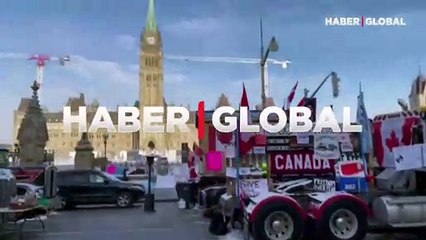 Kanada’da aşı karşıtı kamyon sürücülerinin kornaları mahkeme kararıyla susturuldu