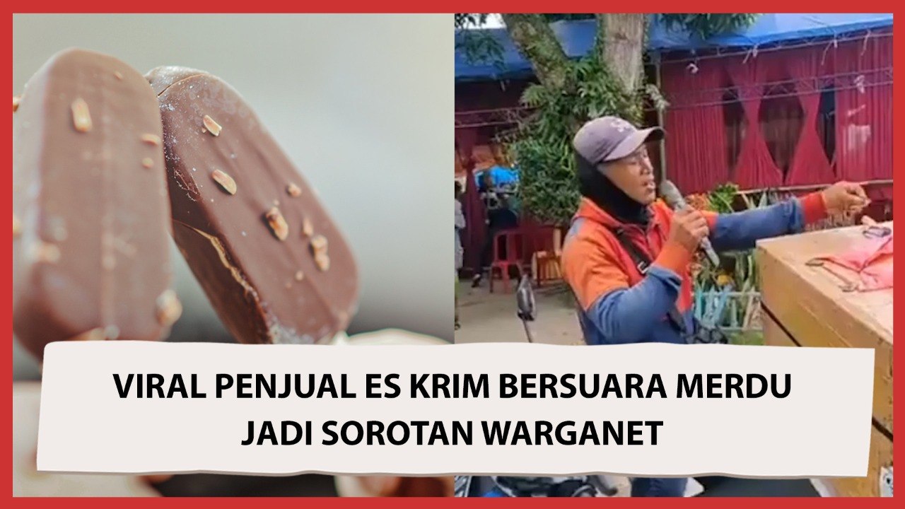 Viral Penjual Es Krim Bersuara Merdu Jadi Sorotan Warganet