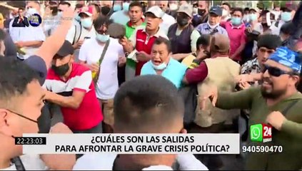 ¿Cuáles serían las salidas ante la crisis política?