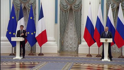 Ukraine : Emmanuel Macron et Vladimir Poutine à la recherche d'un compromis