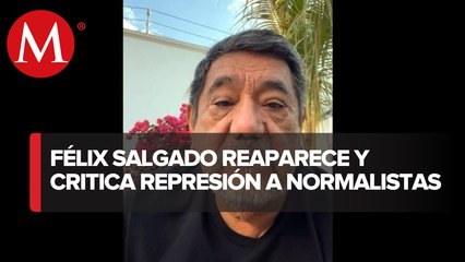 "No se debe reprimir ni matar a maestros, campesinos ni estudiantes": Félix Salgado