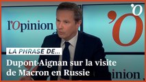 Nicolas Dupont-Aignan: «Emmanuel Macron a bien fait d’aller à Moscou»