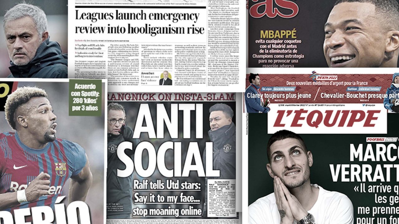 Le retour des hooligans fait trembler l'Angleterre,  le coup de gueule de Rangnick contre ses joueurs