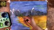 Easy Mountain Painting for Beginners Step by Step│ How to Draw Mountain with Acrylic Paint by MWBS ART and CRAFT