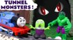 Tunnel Monsters Toys Mysteries with Thomas and Friends Toy Trains and the Funny Funlings in these Stop Motion Animation Full Episode Toy Trains 4U Videos for Kids with PJ Masks and Hulk Toys