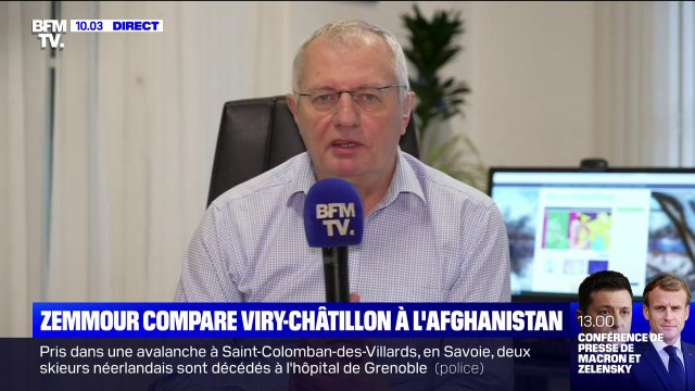 Le maire de Viry-Châtillon va porter plainte contre Éric Zemmour pour atteinte à l'image de la ville