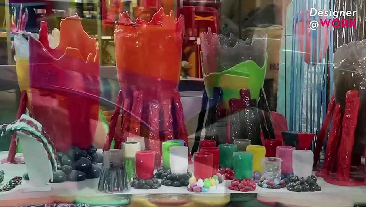 Gaetano Pesce, designer at work