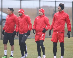 Sivasspor, Bandırmaspor maçı hazırlıklarını tamamladı