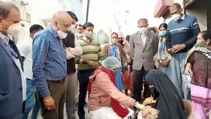 मिशन इंद्रधनुष 4.0 टीकाकरण अभियान का निरीक्षण