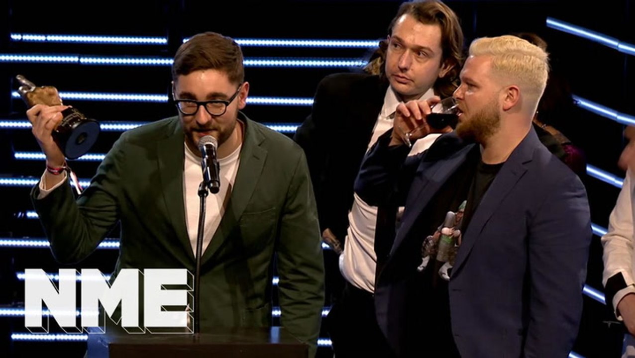 alt-J win Best British Band supported by Zig-Zag | VO5 NME Awards 2018