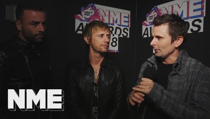 Muse: "People should go to Devon in the Glastonbury fallow year" | VO5 NME Awards 2018