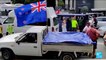 Nouvelle Zélande : des chauffeurs anti-vax bloquent le Parlement à Wellington