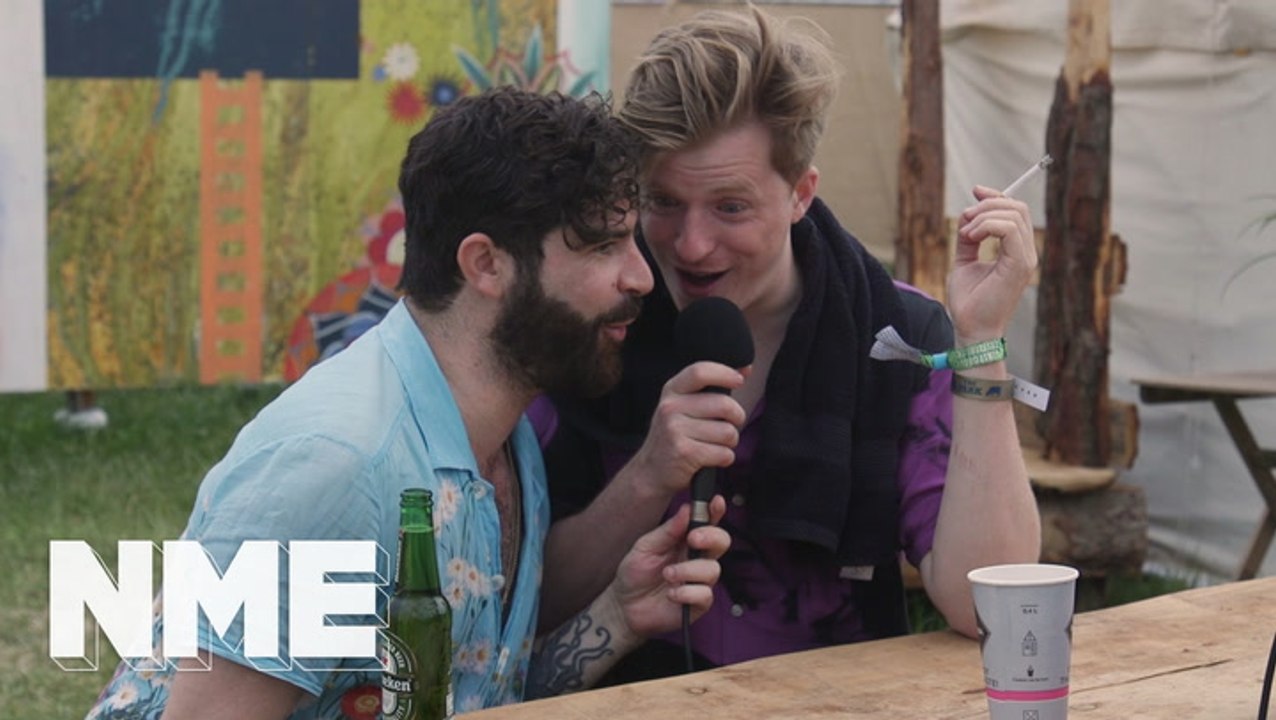 Foals on their Glastonbury 2019 secret set, potentially headlining next year and their "heavy" next album