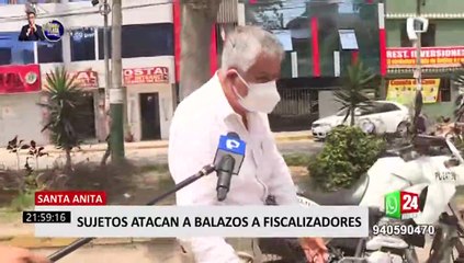 Santa Anita: sujetos atacan a balazos a fiscalizadores durante operativo contra la prostitución
