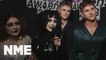 Pale Waves: "Naomi Campbell is an absolute ledge" | VO5 NME Awards 2018