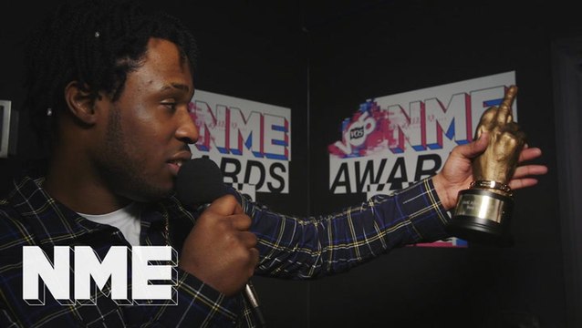 Avelino: I'm so excited to have my award in my Mum's house | VO5 NME Awards 2018