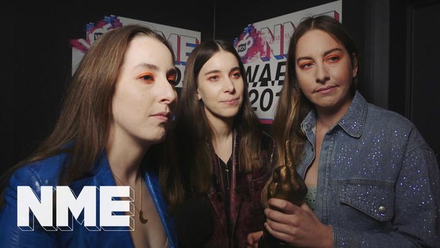 Haim: We're coming back to the UK | VO5 NME Awards 2018