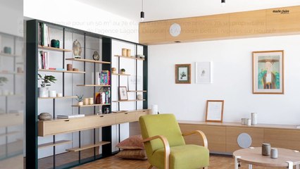 Avant - après : un deux-pièces de 50 m² inspiré par l'univers de Pedro Almodovar à Paris