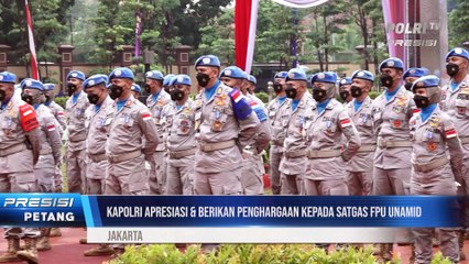 Kapolri  Pimpin Upacara Penutupan Satgas Polri Pada Misi Pemeliharaan Perdamaian PBB di UNAMID