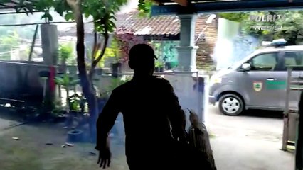 Polsek Gatak Polres Sukoharjo Giat Fogging Cegah Cikungunya