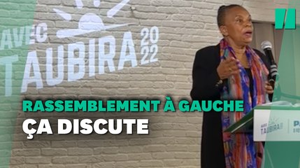 Christiane Taubira confirme les discussions avec Yannick Jadot: "Ma présence rend possible le fait de se parler"