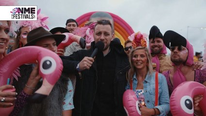 We asked the people at Bestival's Smiling Kanye shrine: are they Team Kanye or Team Taylor?