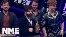 Foals win Best Live Act supported by Copper Dog Whiskey at NME Awards 2020