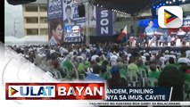 Lacson-Sotto tandem, piniling simulan ang kampanya sa Imus, Cavite