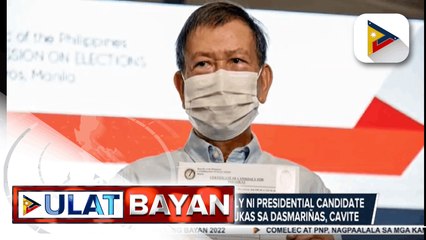 Proclamation rally ni Dating Defense Sec. Norberto Gonzales, gaganapin sa Feb. 15