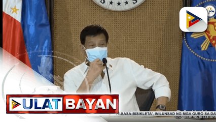 Pres. Duterte, nanawagan sa mga magulang na magpabakuna na kasama ang mga anak