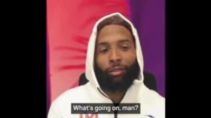 Jarvis Landry crashes Odell Beckham Jr's news conference to wish him luck