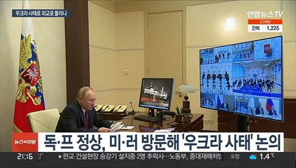 '우크라 사태' 셔틀외교로 해결?…"나토 분열상 노출"
