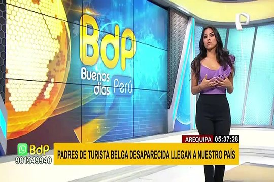 Policías y rescatistas usan drones para búsqueda de turista belga desaparecida en Arequipa