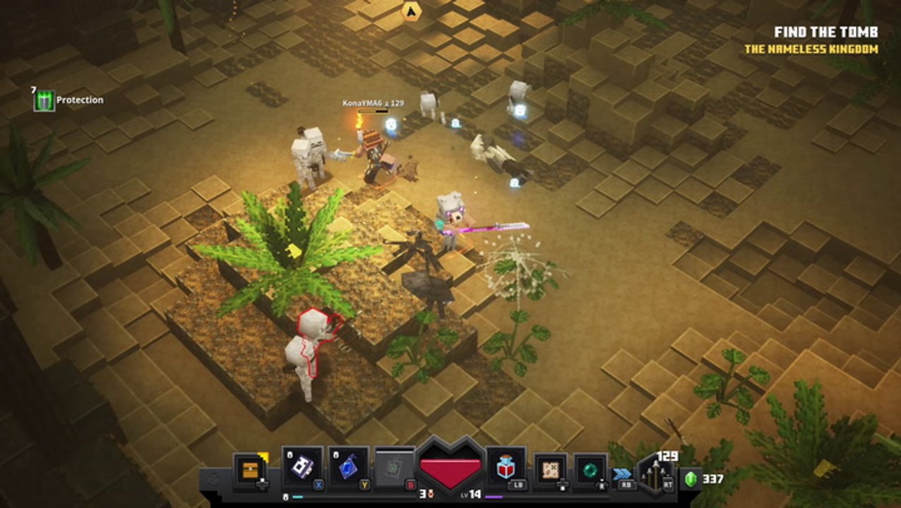 Minecraft Dungeons Gameplay Demo: Abilities