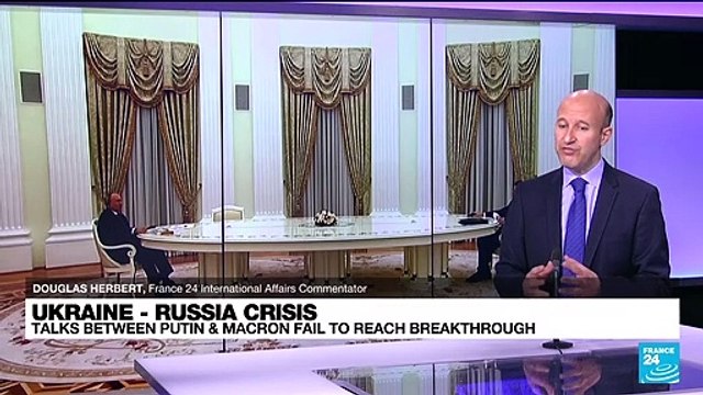 Macron says obtained from Putin no 'escalation' on Ukraine